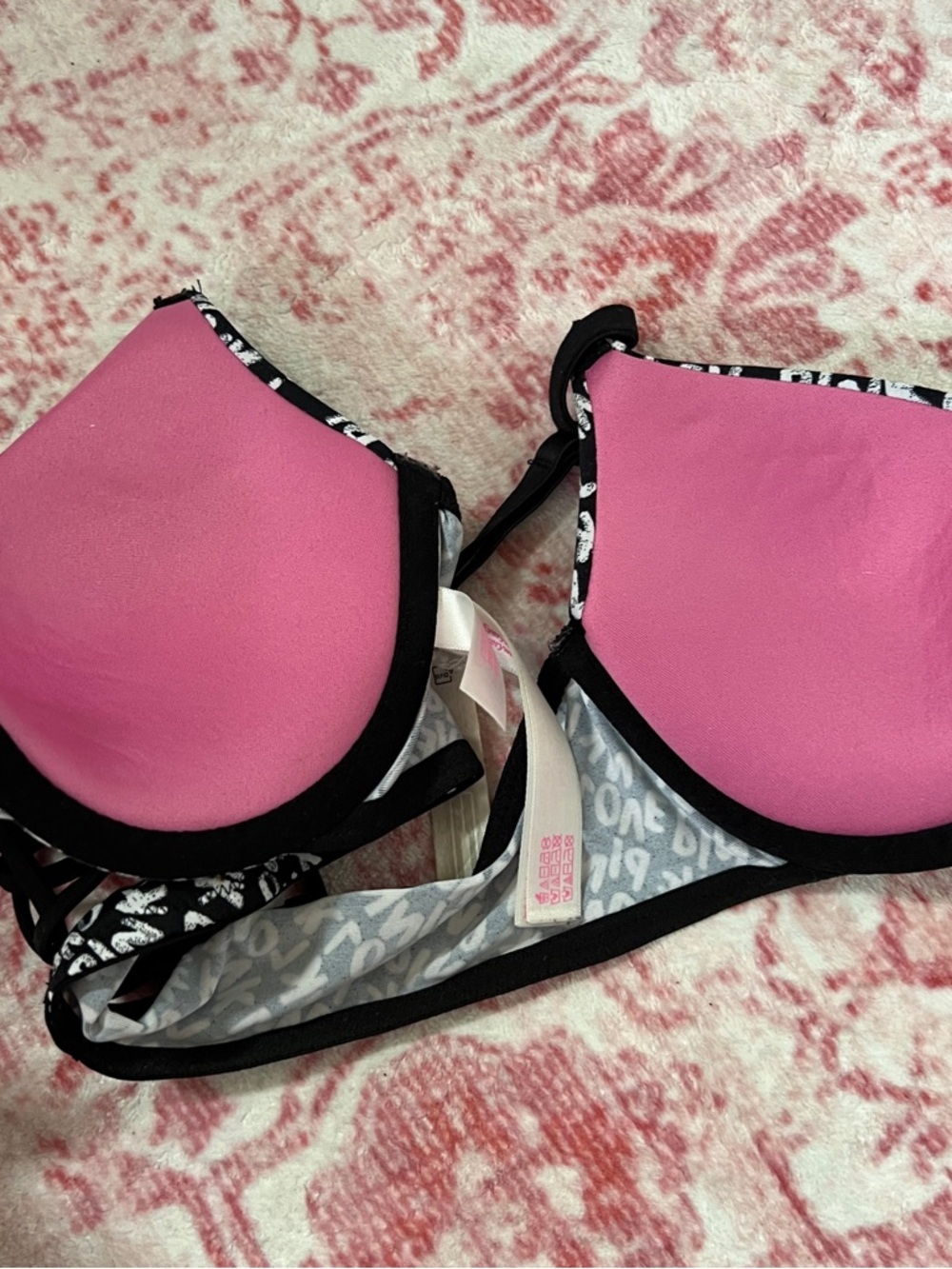 PINK Victoria's Secret Black Wear Everywhere push up bra - Picture 5 of 5